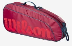 Sac De Tennis Wilson Junior 3 Pack Red Infrared