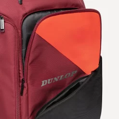 Sac à Dos De Tennis Dunlop CX-Performance Black Red -Tennis Soldes Boutique 0455669501547 10350441dt2410350441cx performance backpack red blkdetail 4
