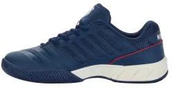 K-Swiss Chaussures De Tennis K Swiss Homme Bigshot Light 4 Opal Blanc Lollipop -Tennis Soldes Boutique 06989 418.04