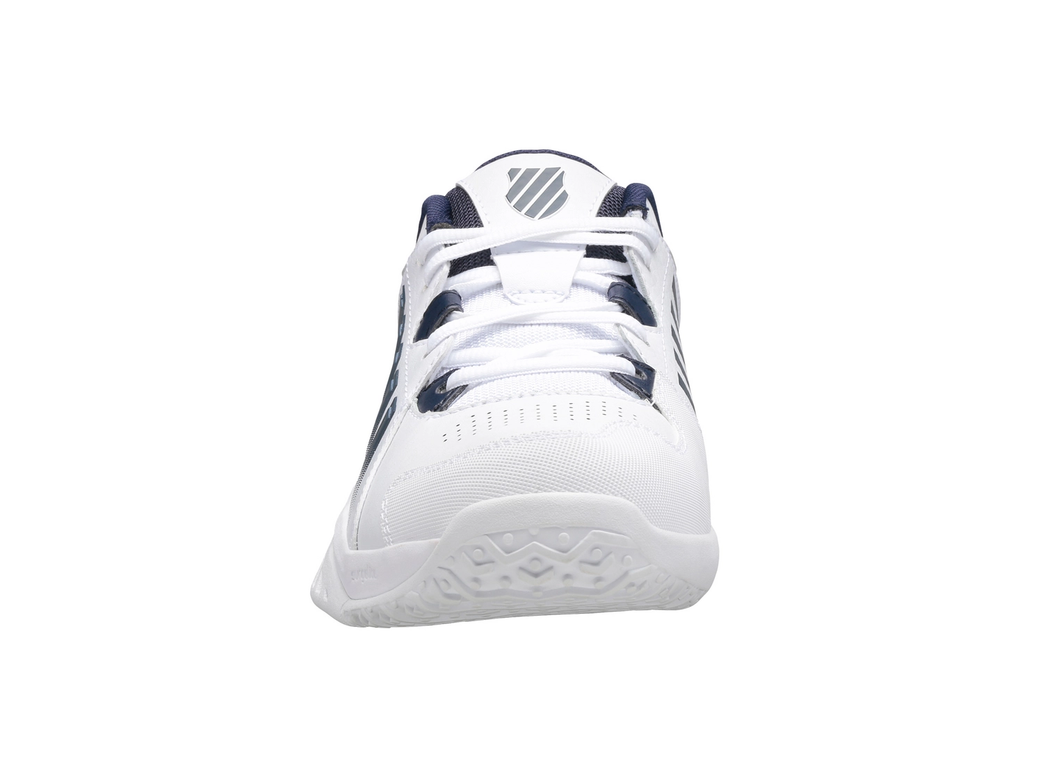 K-Swiss Chaussures De Tennis K Swiss Men Receiver V Omni White Peacoat Silver 5 K-Swiss Chaussures De Tennis K Swiss Men Receiver V Omni White Peacoat Silver – Image 3