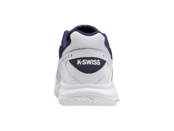 K-Swiss Chaussures De Tennis K Swiss Men Receiver V Omni White Peacoat Silver 12 K-Swiss Chaussures De Tennis K Swiss Men Receiver V Omni White Peacoat Silver -Tennis Soldes Boutique 07394 177.03