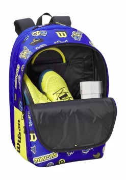 Sac à Dos De Tennis Wilson Minions V3.0 Team Backpack Blue Yellow -Tennis Soldes Boutique 0975126849723 wr80256015minionsv3teambackpackbuyepnghigh res no bg