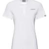 Polo HEAD Fille Club Tech White -Tennis Soldes Boutique 1 816449 17