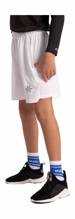 Short D'Entraînement Osaka Kids Training Short White -Tennis Soldes Boutique 16348735 training short white deshi side no bg