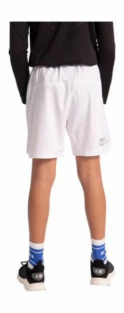Short D'Entraînement Osaka Kids Training Short White -Tennis Soldes Boutique 16348736 training short white deshi back no bg