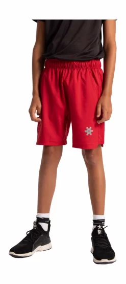 Short D'Entraînement Osaka Kids Training Short Red -Tennis Soldes Boutique 16348763 training short red deshi front no bg