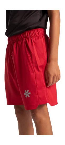 Short D'Entraînement Osaka Kids Training Short Red -Tennis Soldes Boutique 16348764 training short red deshi side no bg