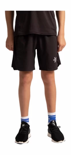 Short D'Entraînement Osaka Kids Training Short Black -Tennis Soldes Boutique 16348793 training short black deshi front no bg
