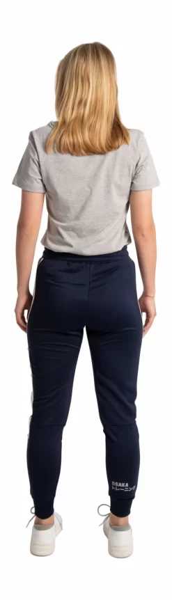 Pantalon De Survêtement Osaka Femme Training Sweatpants Navy -Tennis Soldes Boutique 16350174 training sweatpants navy women full back no bg