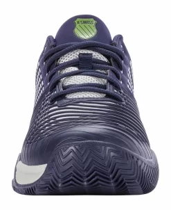 Chaussures De Tennis K-Swiss Men Express Light 3 HB Peacoat Gray Violet Lime Green -Tennis Soldes Boutique 184724008563 49002 no bg