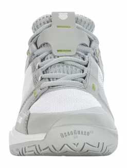 Chaussures De Tennis K-Swiss Women Ultrashot Team Gris Violet Blanc Vert Lime -Tennis Soldes Boutique 184729197395 03402 no bg