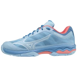 Chaussures De Tennis Mizuno Femme Wave Exceed Light CC Dutch Cana White Tea Rose