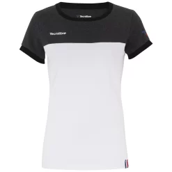 T-Shirt De Tennis Tecnifibre Women F1 Stretch Black Heather