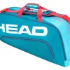 Sac De Tennis HEAD Tour Team 6R Combi Blue Pink -Tennis Soldes Boutique 283150 3