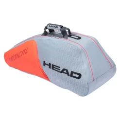 Sac De Tennis HEAD Radical 9R Supercombi Grey Orange 2021