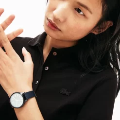 Polo Lacoste Women PF5462 Slim Fit Noir -Tennis Soldes Boutique 5 PF5462 031 24204