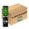 Balles De Tennis Dunlop Fort All Court TS 4 Balles (Boîte De 18x4) -Tennis Soldes Boutique 601316 Doos