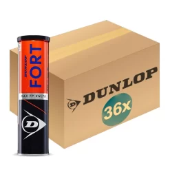 Balles De Tennis Dunlop Fort Max TP 4-Tin (Boîte De 36x4) 2020