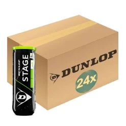 Balles De Tennis Dunlop Stage 1 Green 3 Balles (Boîte De 24x3)