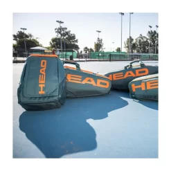 Sac à Dos De Tennis HEAD Pro X Backpack 28L Dark Cyan Fluo Orange -Tennis Soldes Boutique 724794627372pro backpack 28l dyfo