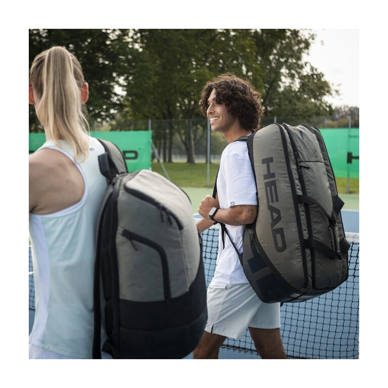 Sac De Tennis HEAD Pro X Racquet Bag 12R Thyme Black 6 Sac De Tennis HEAD Pro X Racquet Bag 12R Thyme Black – Image 4