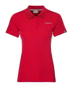 Polo HEAD Fille Club Tech Red