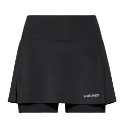 Jupe De Tennis HEAD Girls Club Basic Black