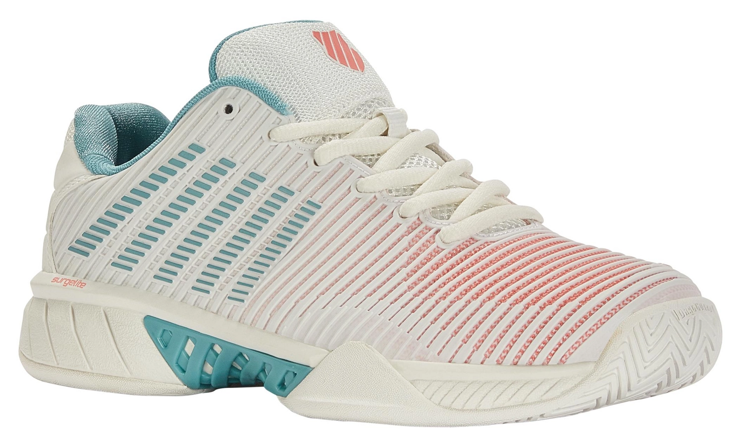 K-Swiss Chaussures De Tennis K Swiss Women Hypercourt Express 2 Blanc Nile Desert Flower 4 K-Swiss Chaussures De Tennis K Swiss Women Hypercourt Express 2 Blanc Nile Desert Flower – Image 2