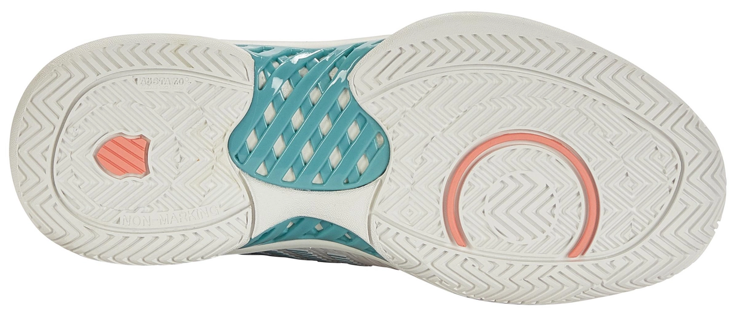 K-Swiss Chaussures De Tennis K Swiss Women Hypercourt Express 2 Blanc Nile Desert Flower 8 K-Swiss Chaussures De Tennis K Swiss Women Hypercourt Express 2 Blanc Nile Desert Flower – Image 6