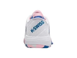 K-Swiss Chaussures De Tennis K Swiss Women Hypercourt Supreme White Star Sapphire Orchid Pink -Tennis Soldes Boutique 96615 969.03