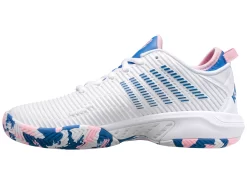 K-Swiss Chaussures De Tennis K Swiss Women Hypercourt Supreme White Star Sapphire Orchid Pink -Tennis Soldes Boutique 96615 969.04