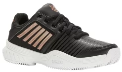 K-Swiss Chaussures De Tennis K Swiss Women Court Express HB Black White Rosegold