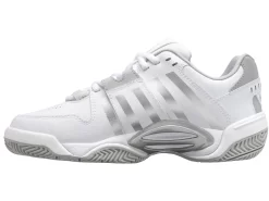 K-Swiss Chaussures De Tennis K Swiss Women Accomplish IV White Vapor Blue Silver -Tennis Soldes Boutique 97387 974.04