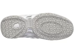 K-Swiss Chaussures De Tennis K Swiss Women Accomplish IV Omni White Vapor Blue Silver -Tennis Soldes Boutique 97388 974.05