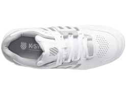 K-Swiss Chaussures De Tennis K Swiss Women Accomplish IV Omni White Vapor Blue Silver -Tennis Soldes Boutique 97388 974.06