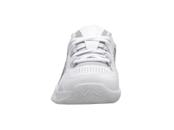 K-Swiss Chaussures De Tennis K Swiss Women Receiver V White Vapor Blue Silver -Tennis Soldes Boutique 97393 974.02