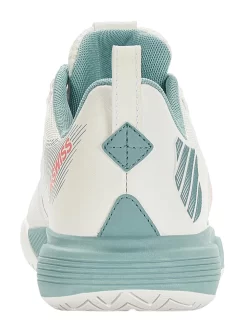 K-Swiss Chaussures De Tennis K Swiss Women Ultrashot Team Blanc Nile Desert Flower -Tennis Soldes Boutique 97395 143.03
