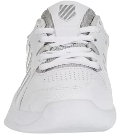 K-Swiss Chaussures De Tennis K Swiss Women Receiver V Carpet White Vapor Blue Silver -Tennis Soldes Boutique 97917 974.02