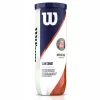 Balle De Tennis Wilson Roland Garros Clay (Boîte 24x3) -Tennis Soldes Boutique 9977688876741f0d3327aed31a1a3f9c219138d6a0e48bdea0c1wrt1291000gblrolandgarros3balltepkgofficialballclaycourtfnlolengwhite