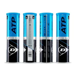 Balle De Tennis Dunlop ATP 4 Balles (Boîte 18x4) 2020 -Tennis Soldes Boutique DT19 601314 ATP20OFFICIAL20BALL 4TIN 04