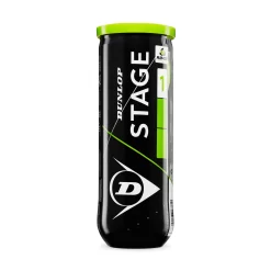 Balles De Tennis Dunlop Stage 1 Green (Boîte De 3) 2020