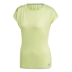 T-shirt Adidas Melbourne Tee Women Semi Frozen Yellow/Chalk Blue